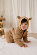 Bear Onepiece - Tawny Brown