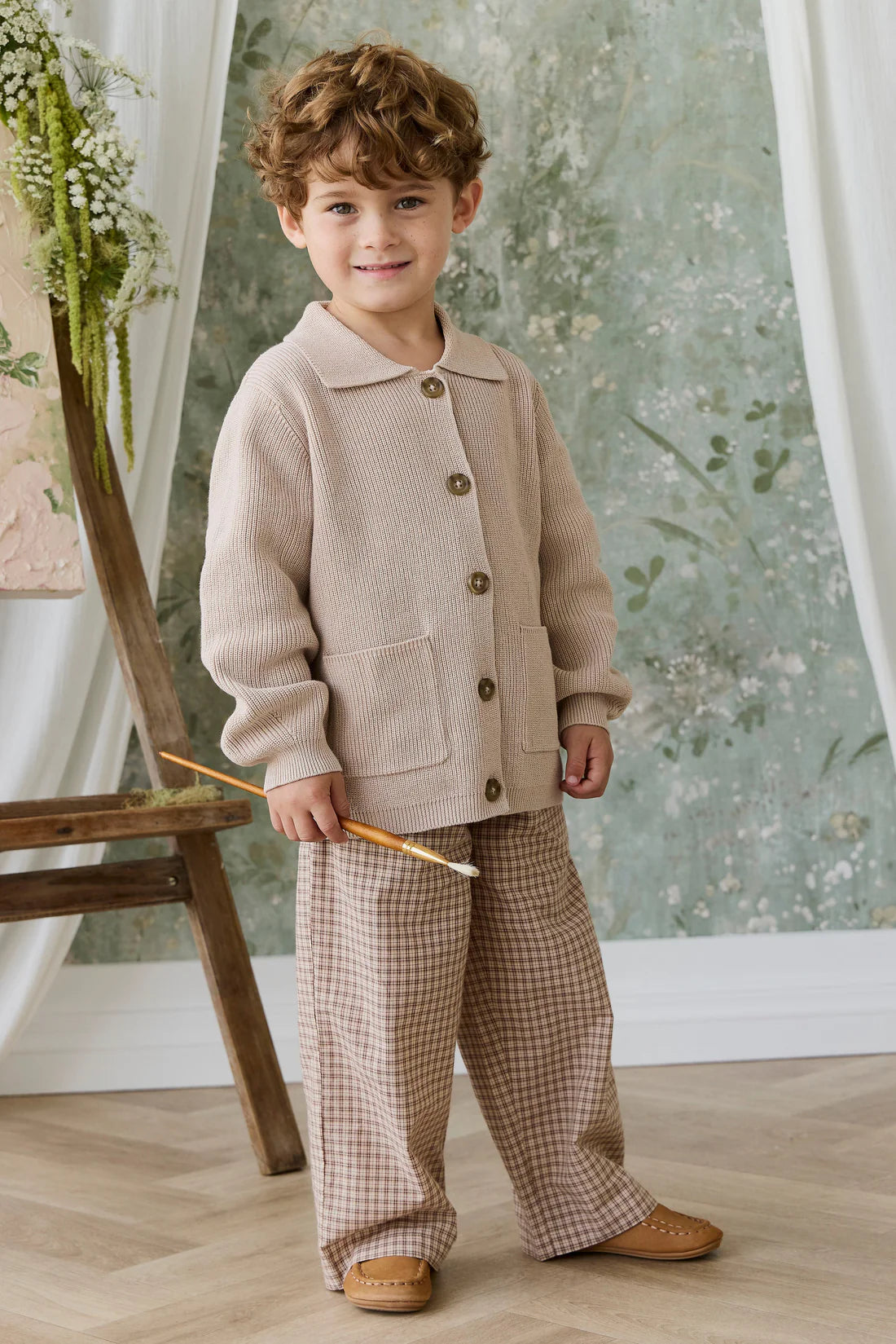 Ford Knit Jacket - Sand