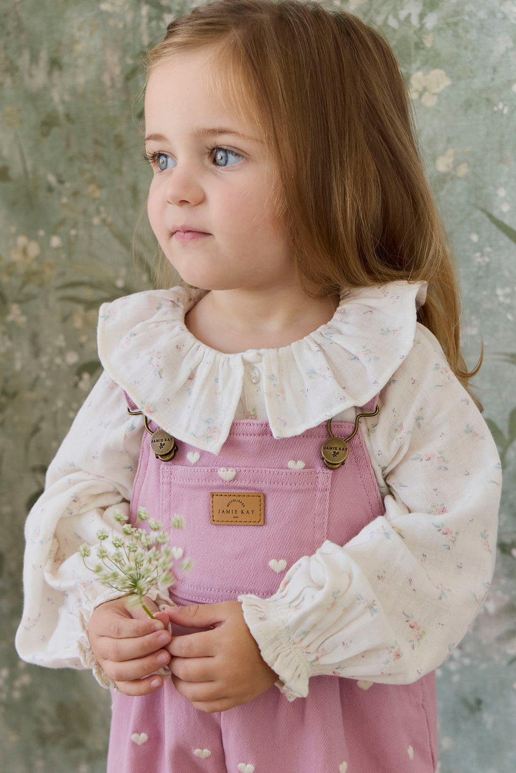 Blair Overall - Petite Heart Orchid