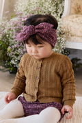 Organic Cotton Classic Bloomer - Fig Floral