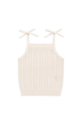 Aria Knitted Top - Soft Petal