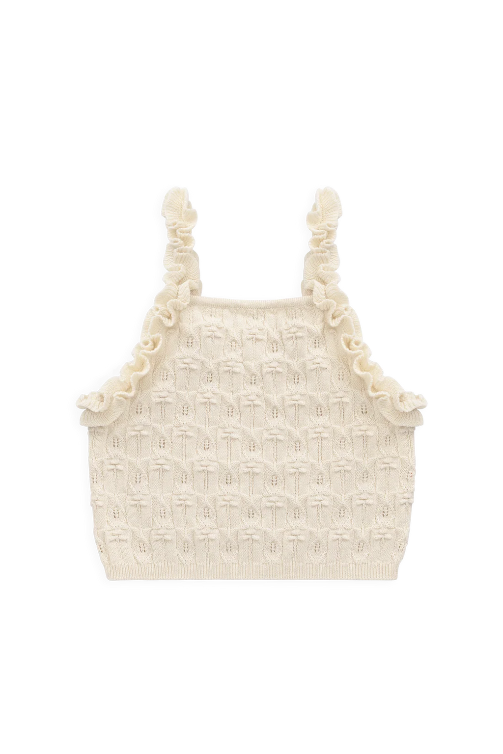 Sammy Knitted Top - Vanilla