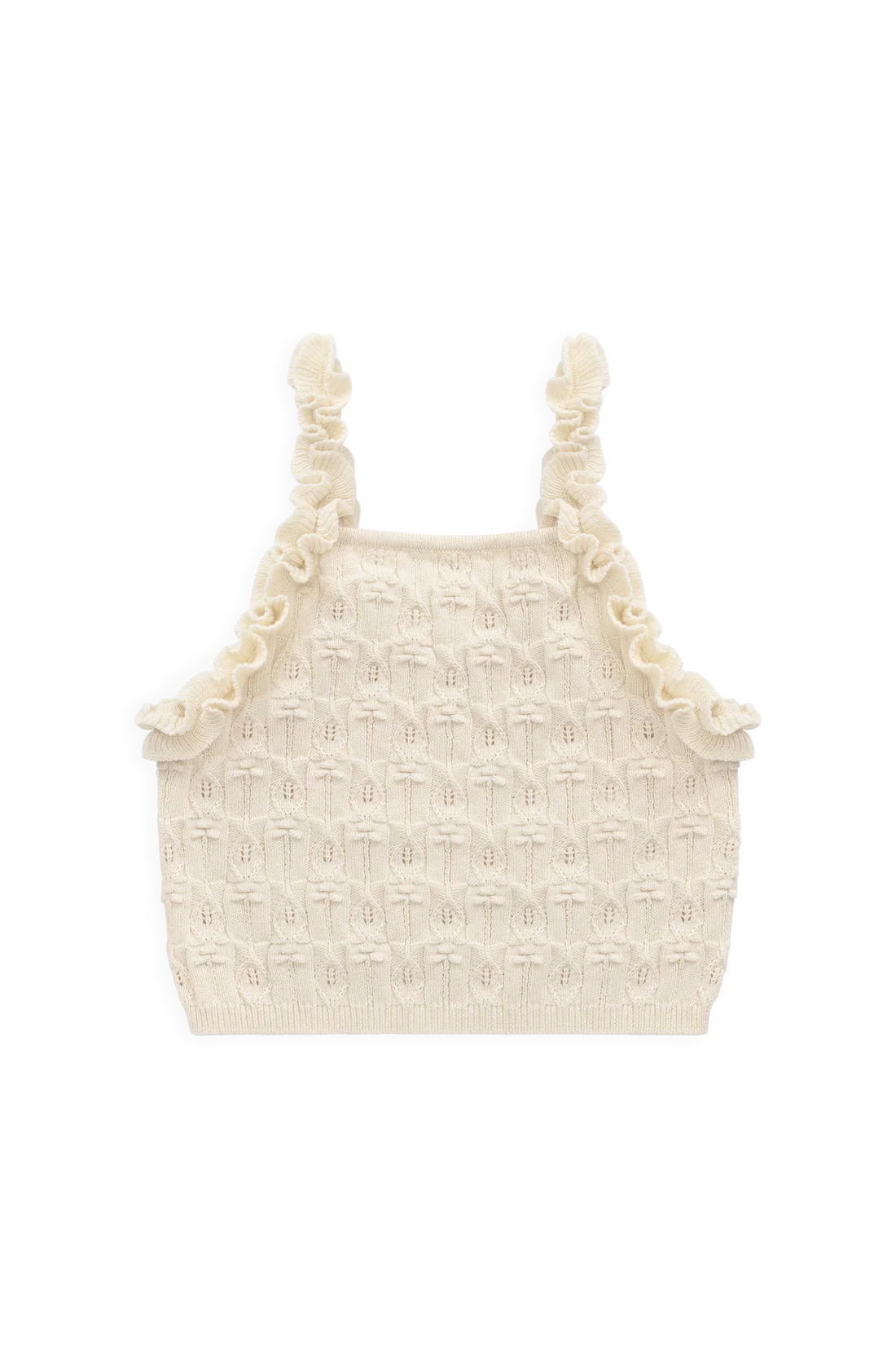Sammy Knitted Top - Vanilla