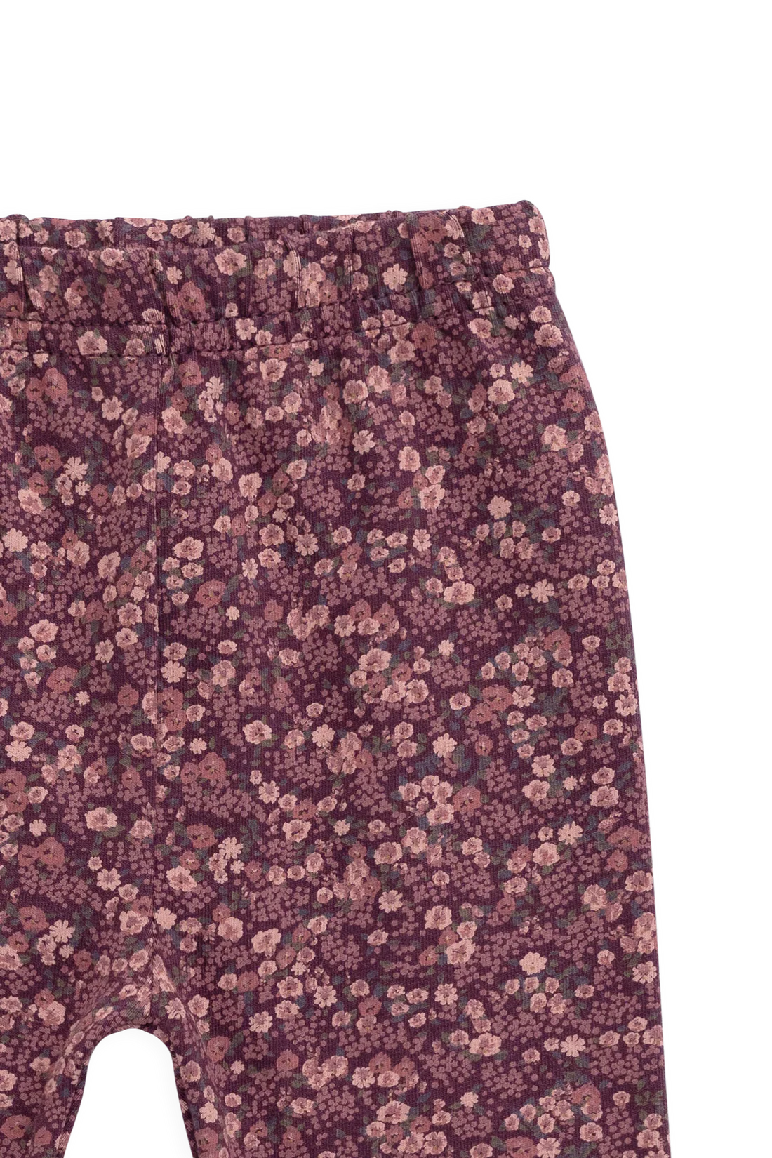 Organic Cotton Everyday Legging - Fig Floral