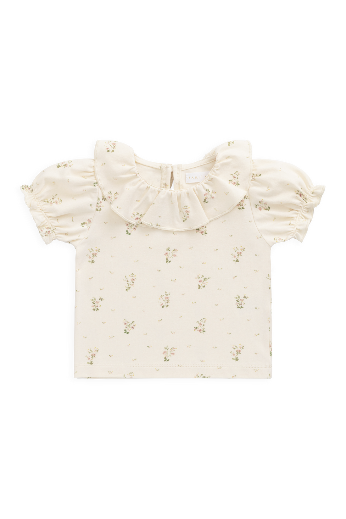 Organic Cotton Marlene Top - Josepha Egret Small